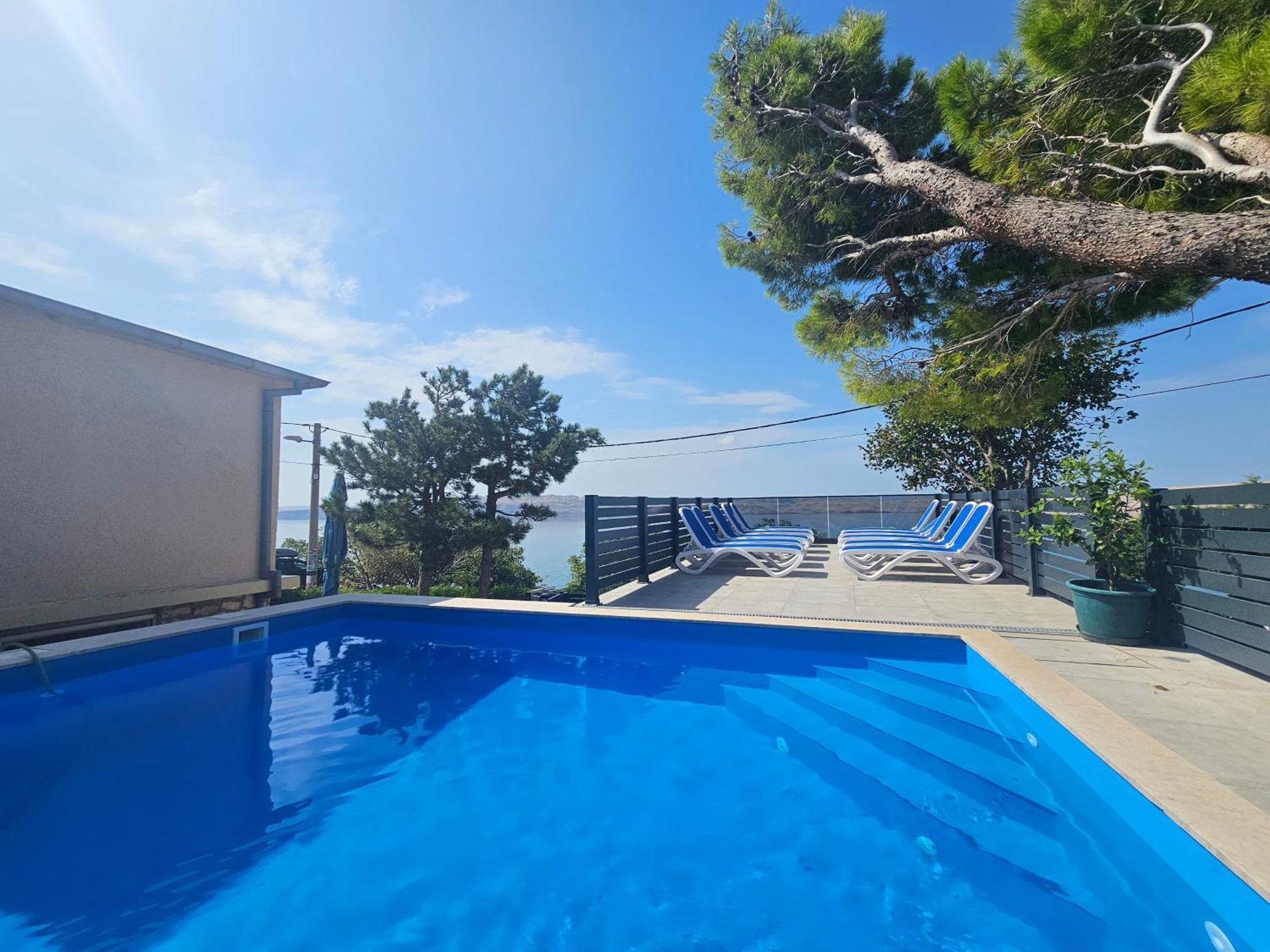 Beachfront House Ivana With Pool - Renovated 2025 Цесариця Екстер'єр фото